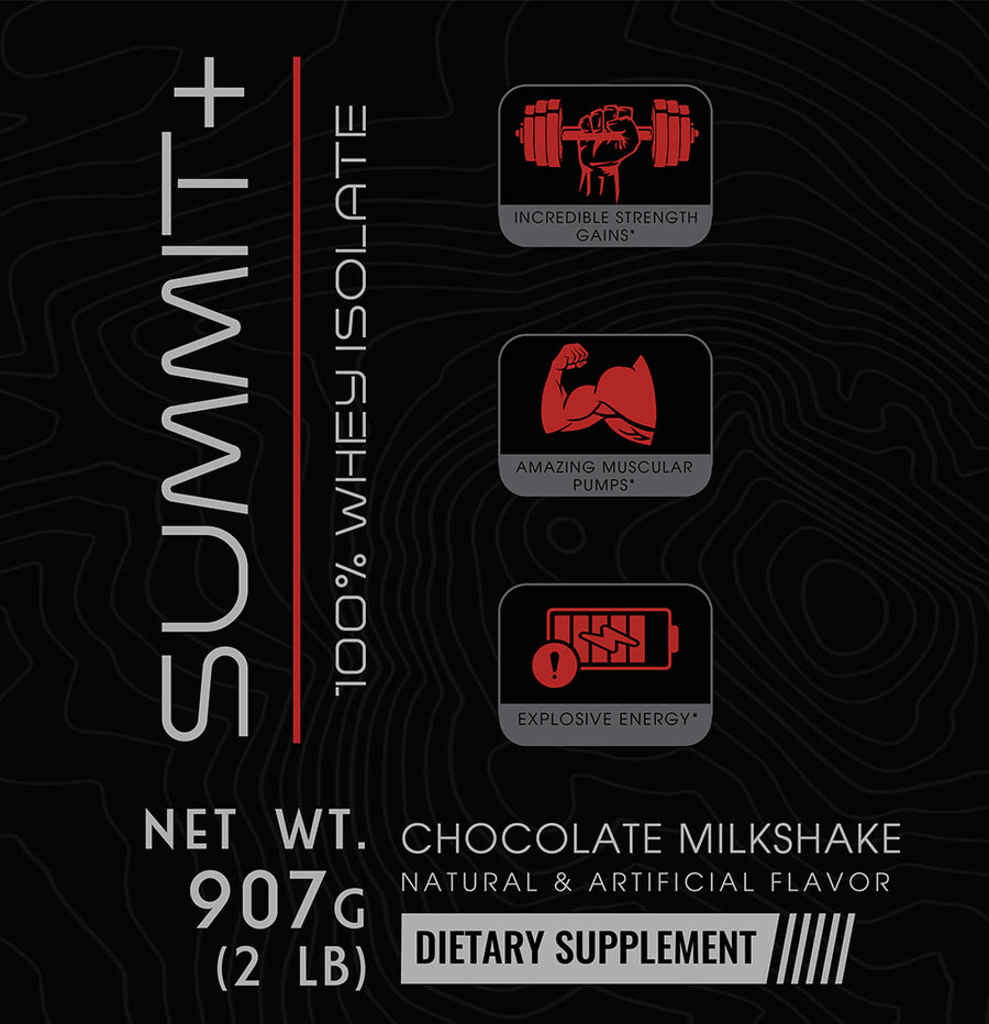SUMMIT+ 100% Whey Isolate (Chocolate Milkshake)