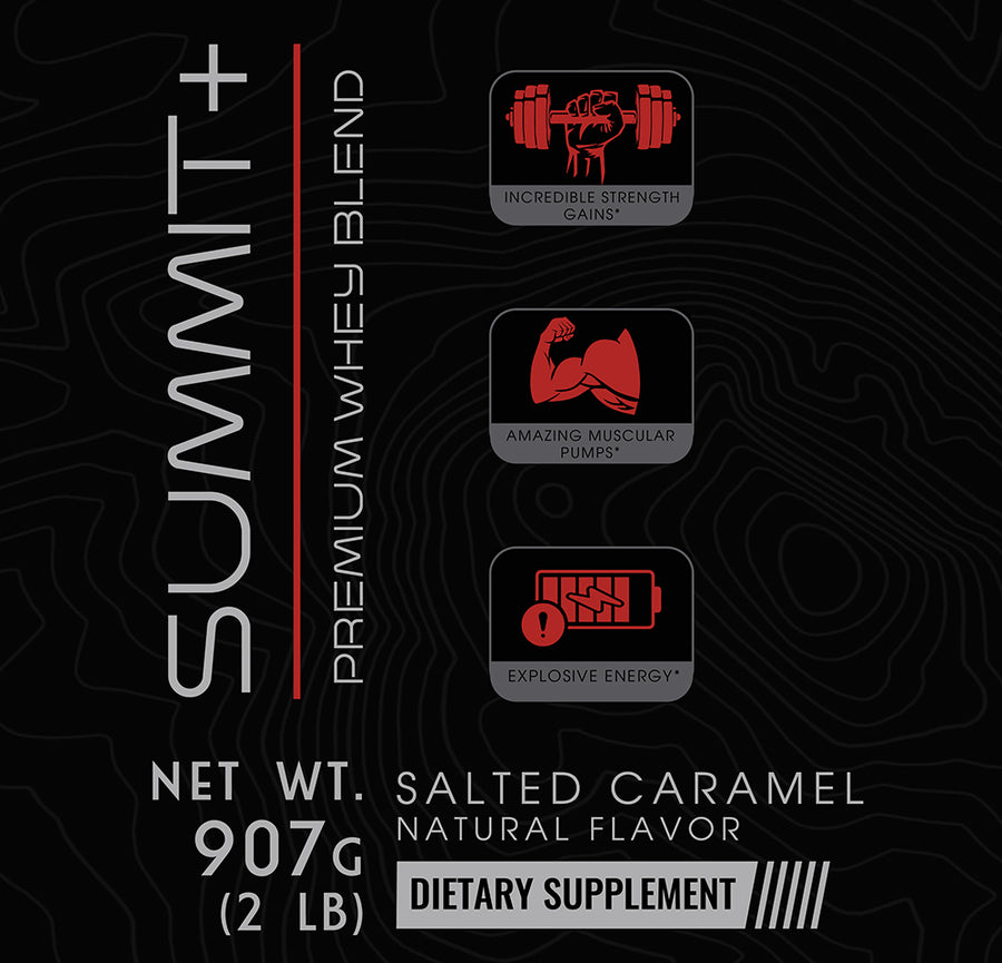 SUMMIT+ Premium Whey Blend (Salted Caramel)